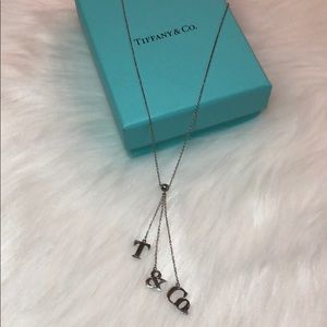 Tiffany & Co. dangle drop necklace